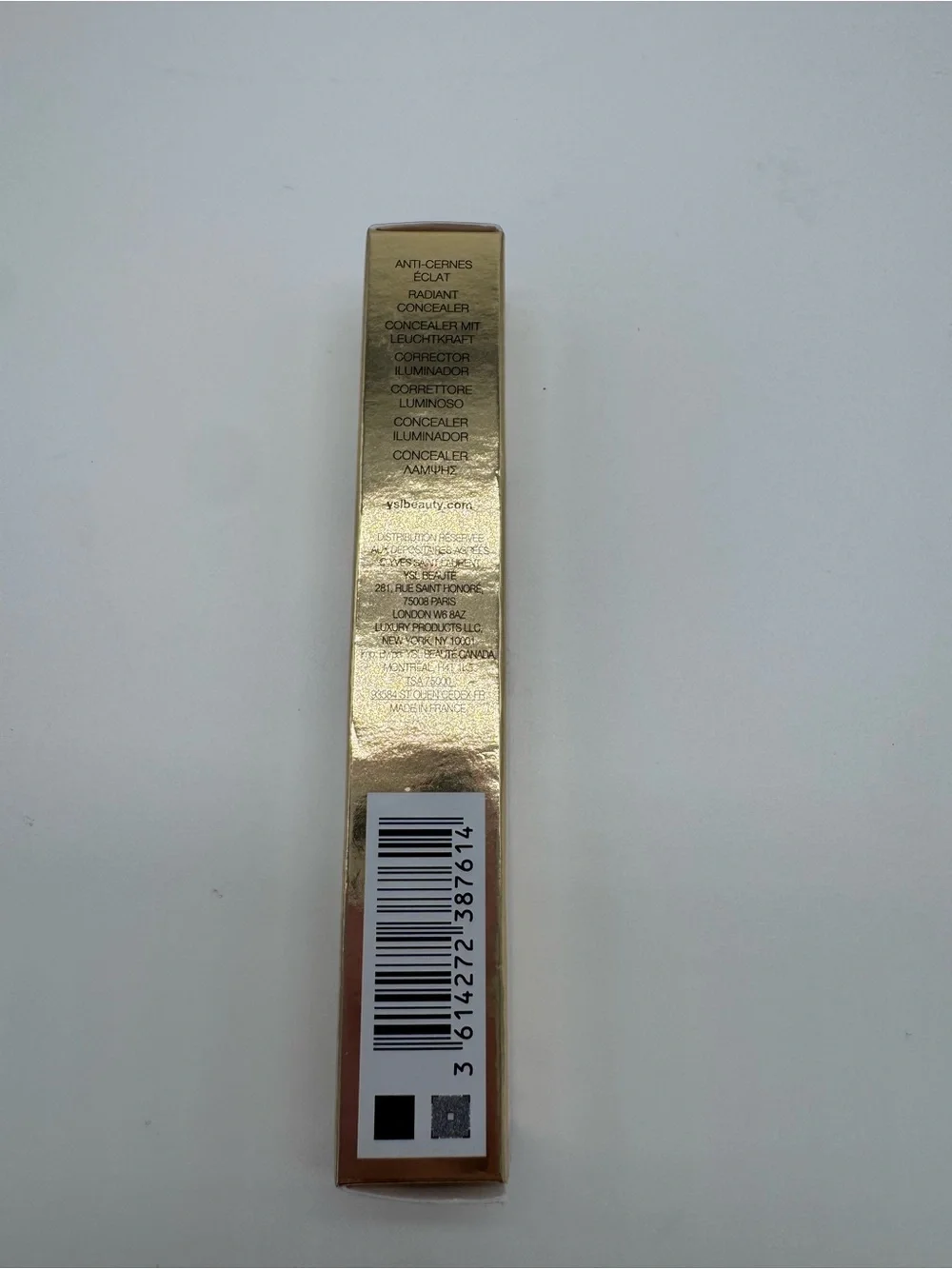 YSL Touche Éclat High Cover Radiant Concealer 0.75 Sugar NIB
